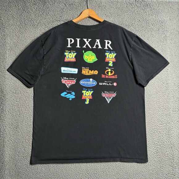 Disney Pixar Films Toy Story Monsters, Inc Finding Nemo Cars Mens T-Shirt XL - Picture 2 of 11
